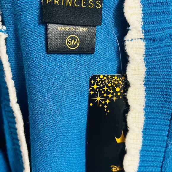 DISNEY BEAUTY AND THE BEAST BELLE ROSE CROCHET CARDIGAN / SWEATER BOXLUNCH - Picture 10 of 10